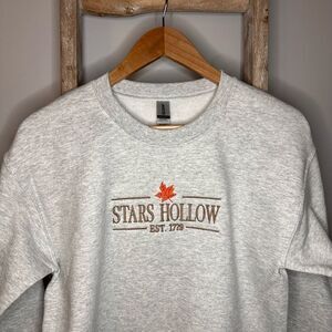 Stars Hollow Embroidered Crewneck